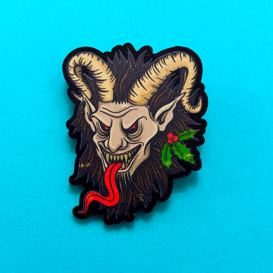 Krampus Pin