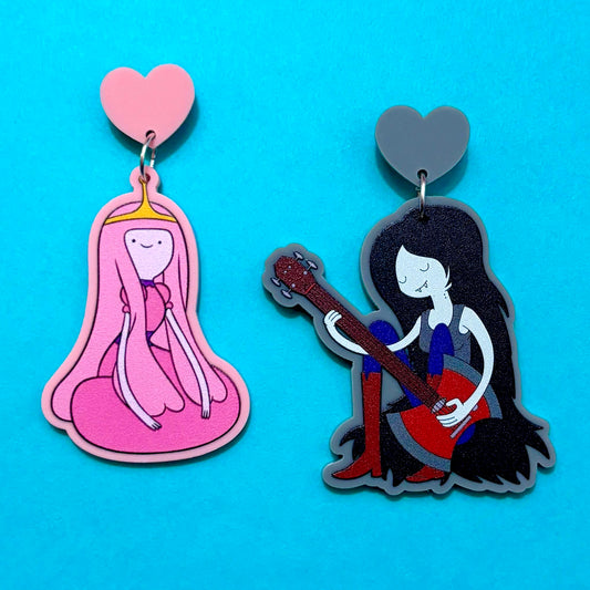 Bubblegum & Marceline Drop Earrings