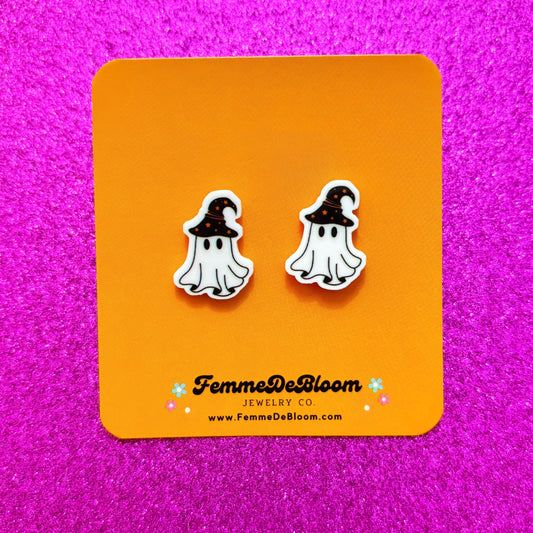 FREE GIFT - Witchy Ghost Post Earrings