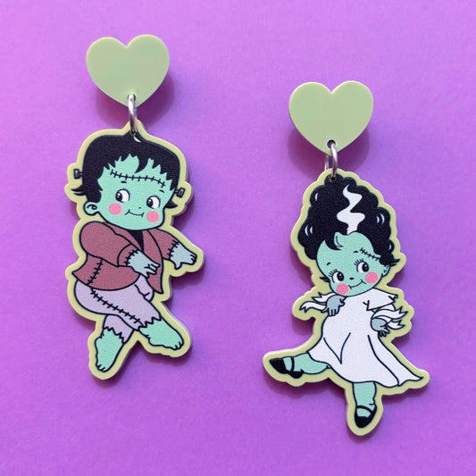 Franky & Bride Cutie Dolls Drop Earrings