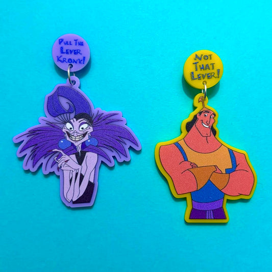 Pull The Lever! Drop Earrings