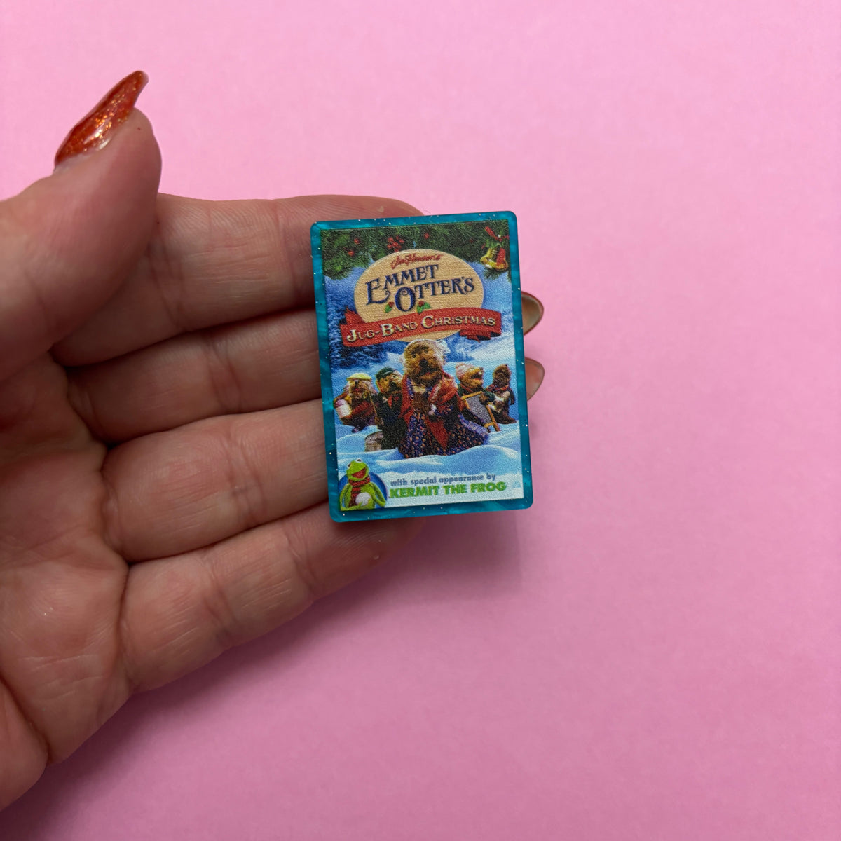 Jug Band Christmas Pin
