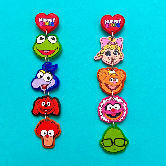 Muppet Babies Tiered Drop Earrings