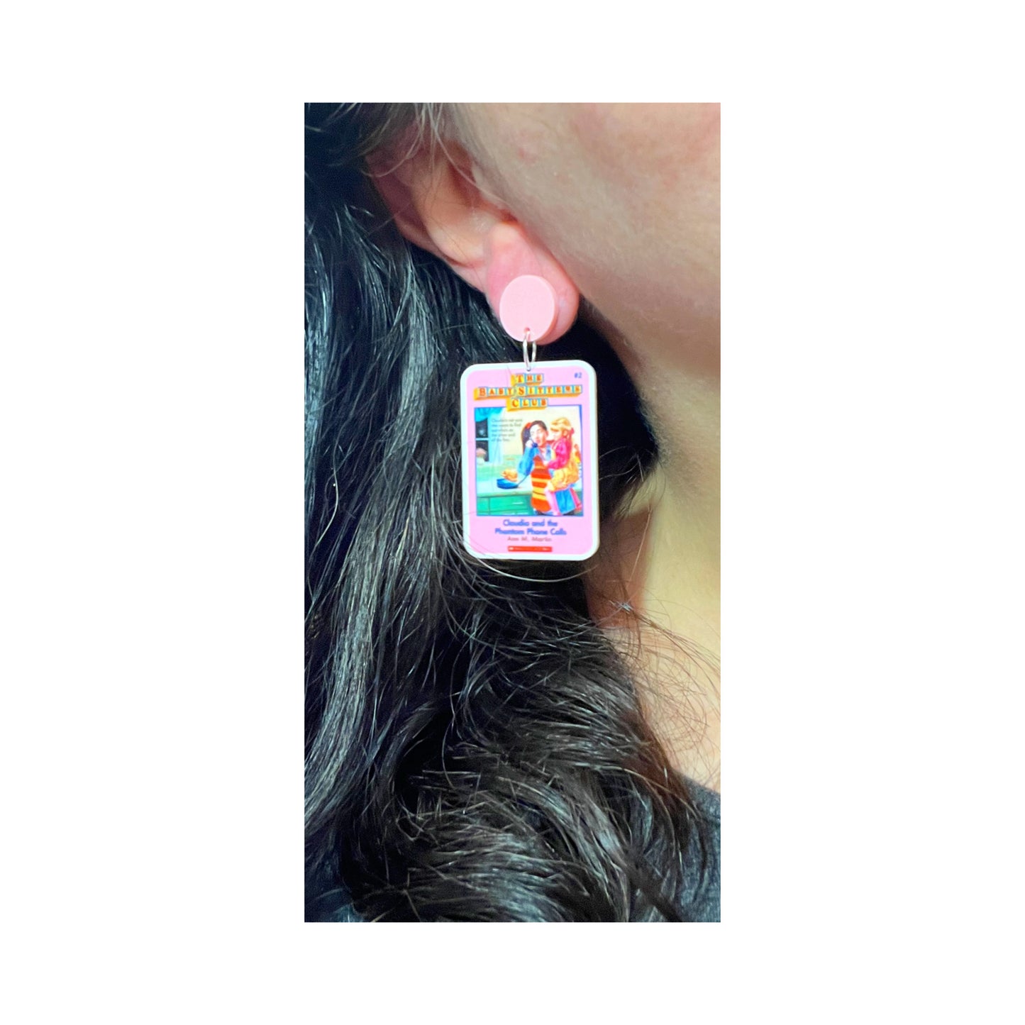 Claudia & The Phantom Phone Calls Babysitters Club Drop Earrings