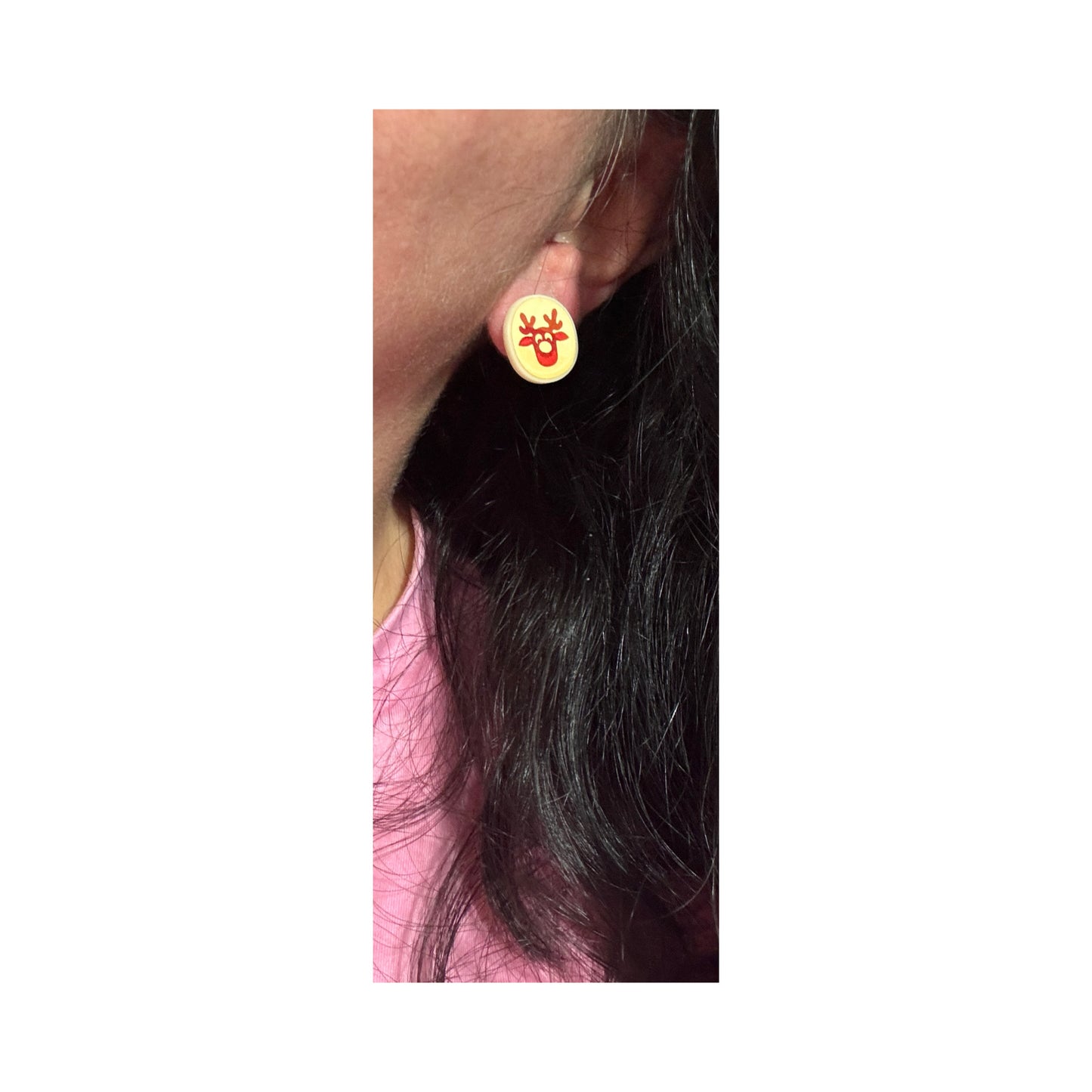 Christmas Cookie Post Earrings Set Of 3