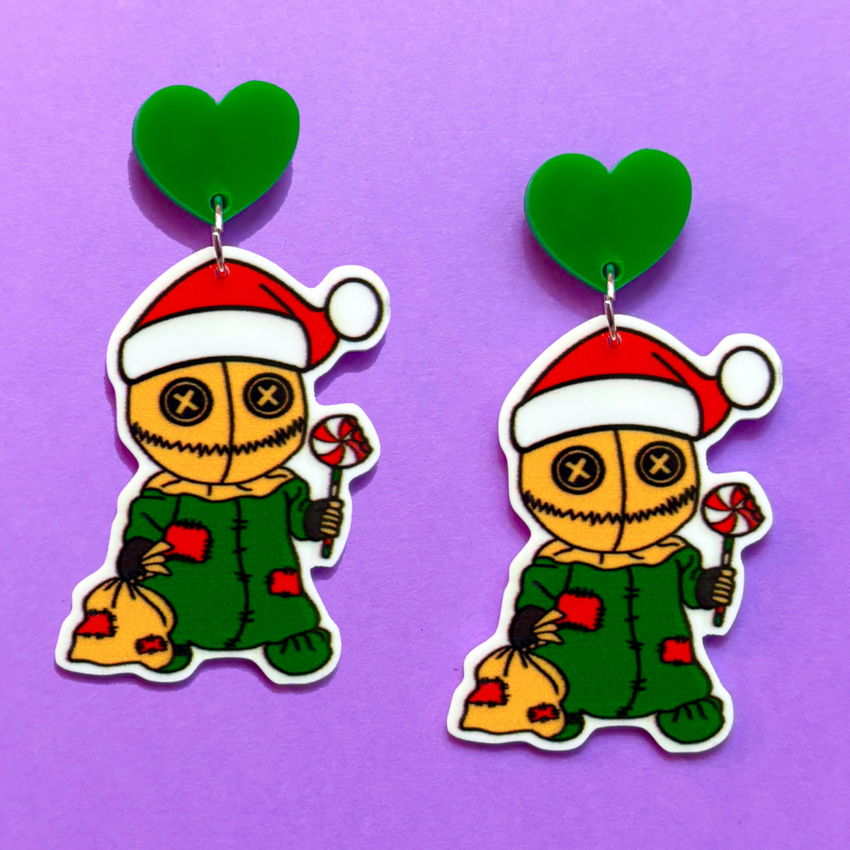 Santa Hat Sam Drop Earrings