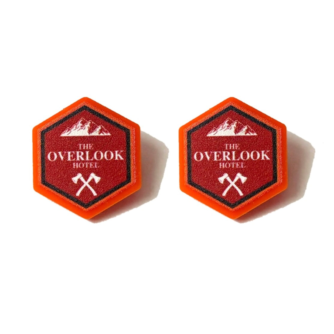 Overlook Hotel Post Earrings