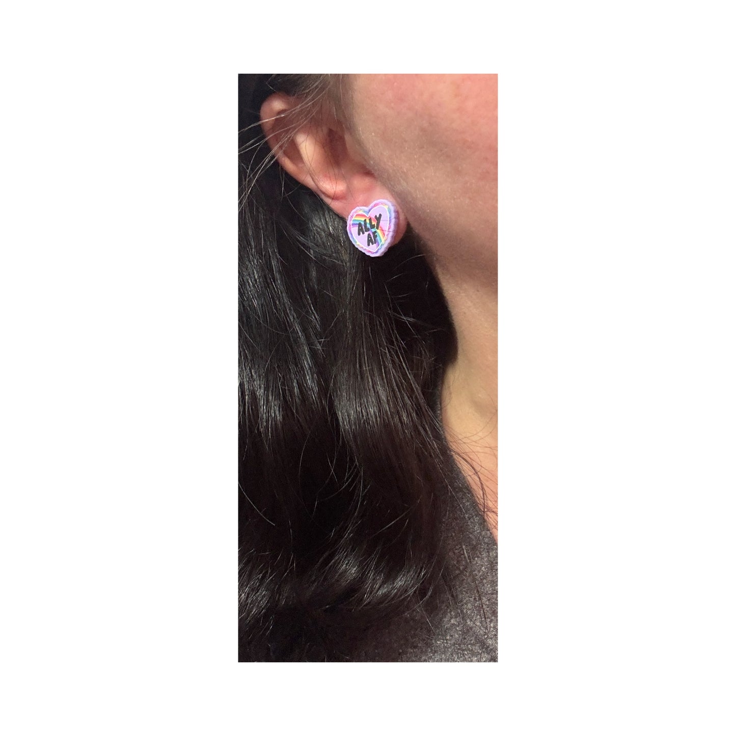 Ally AF Post Earrings
