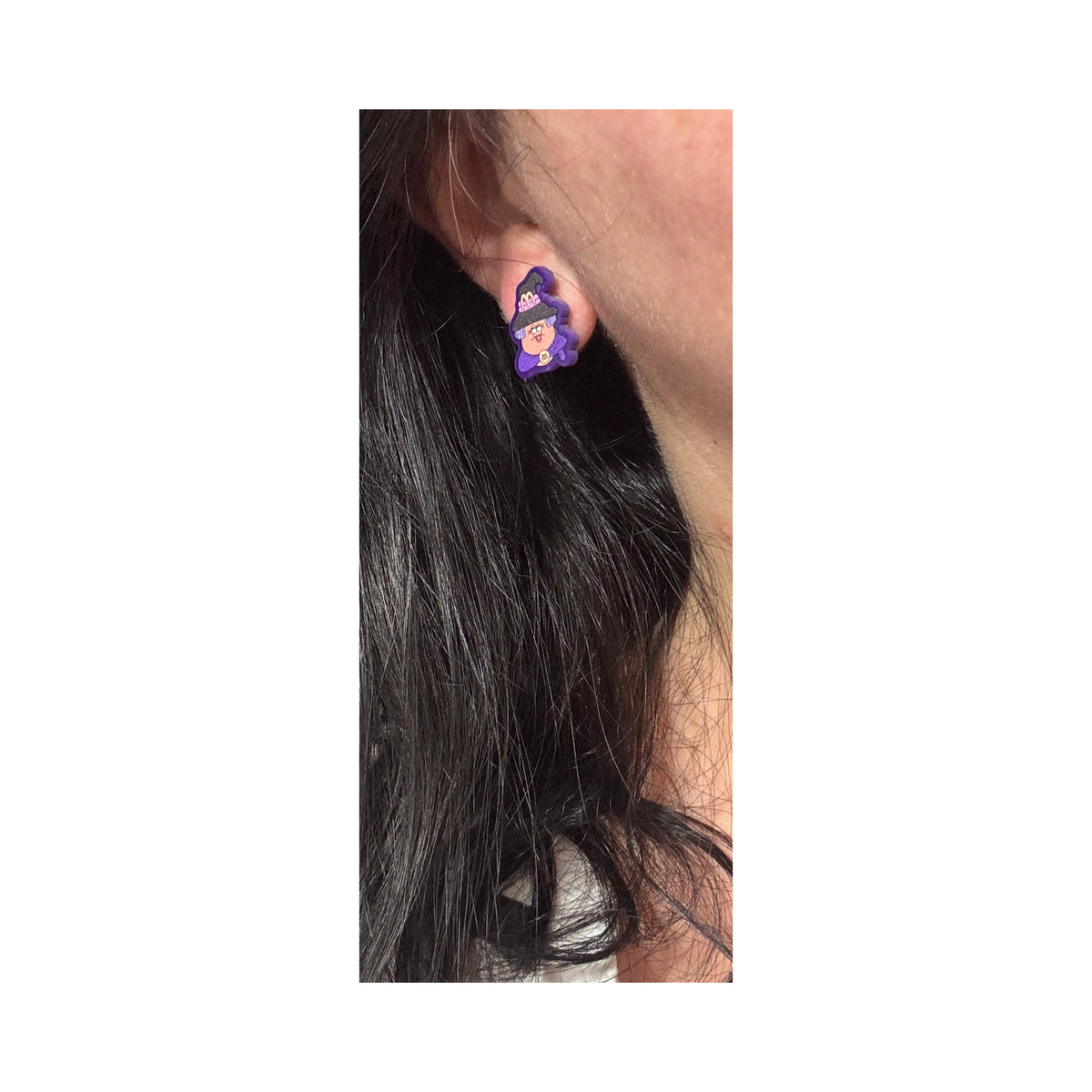 Witch Nugget Post Earrings