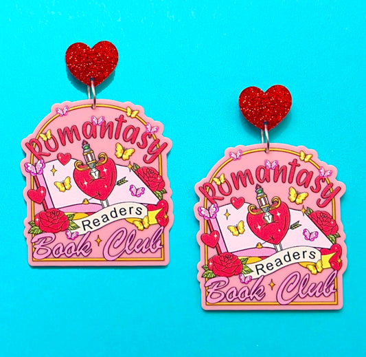 Romantasy Book Club Drop Earrings