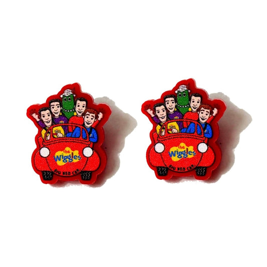 Wiggles Post Earrings