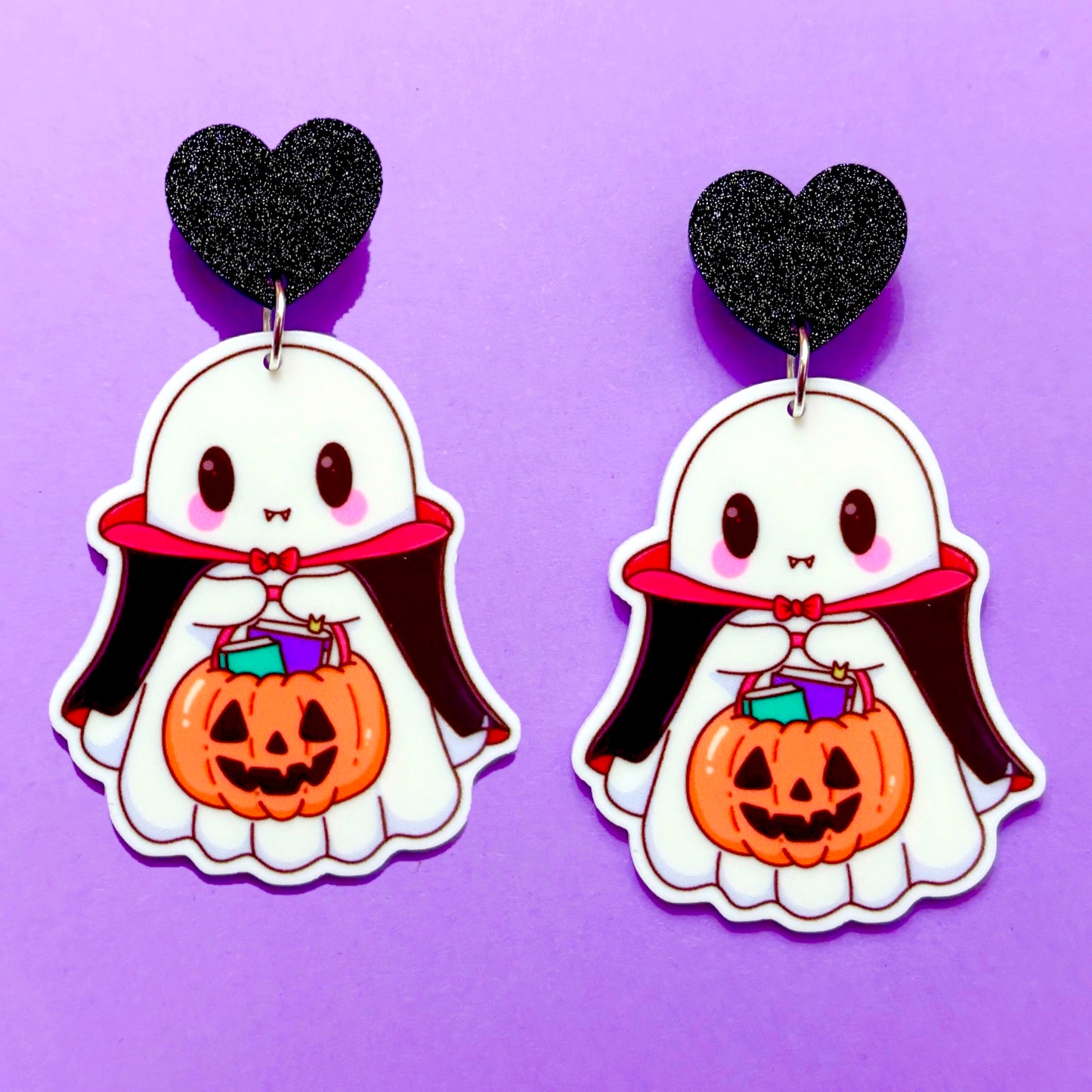 Vampire Ghost Cutie Drop Earrings