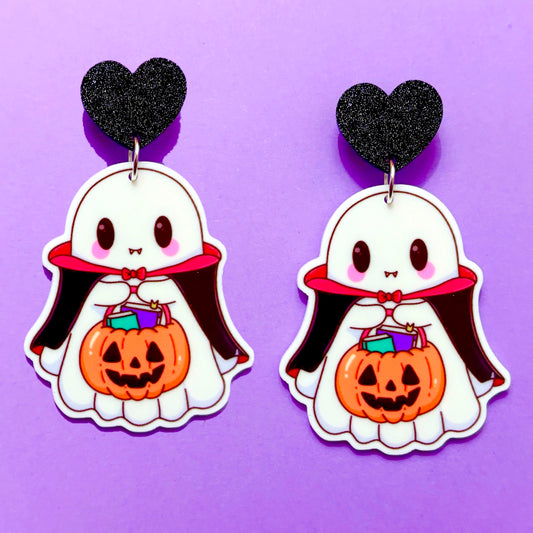 Vampire Ghost Cutie Drop Earrings