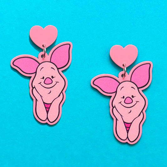 Piglet Drop Earrings