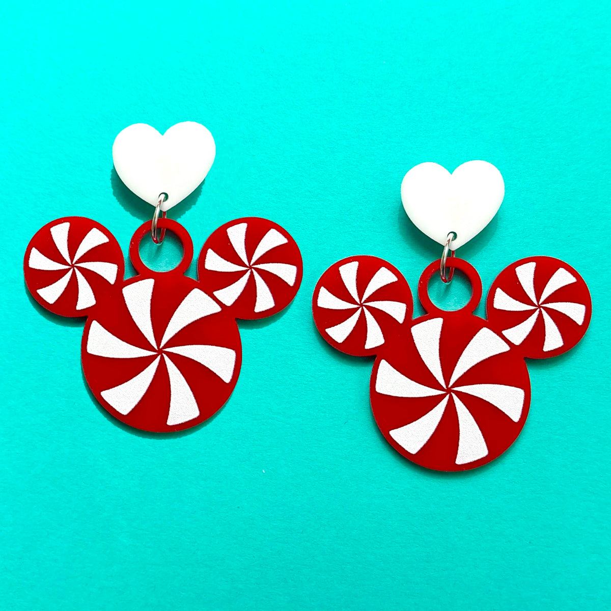 Mouse Peppermint Drop Earrings