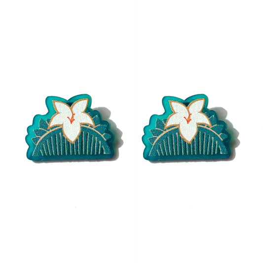 Warrior Princess Comb Post Earrings