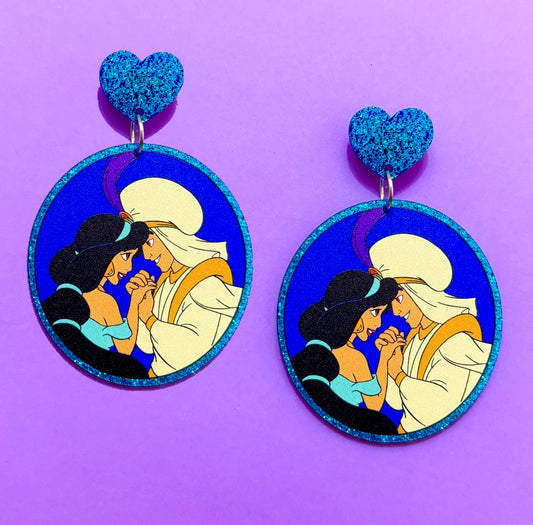 Whole New World Sparkle Drop Earrings