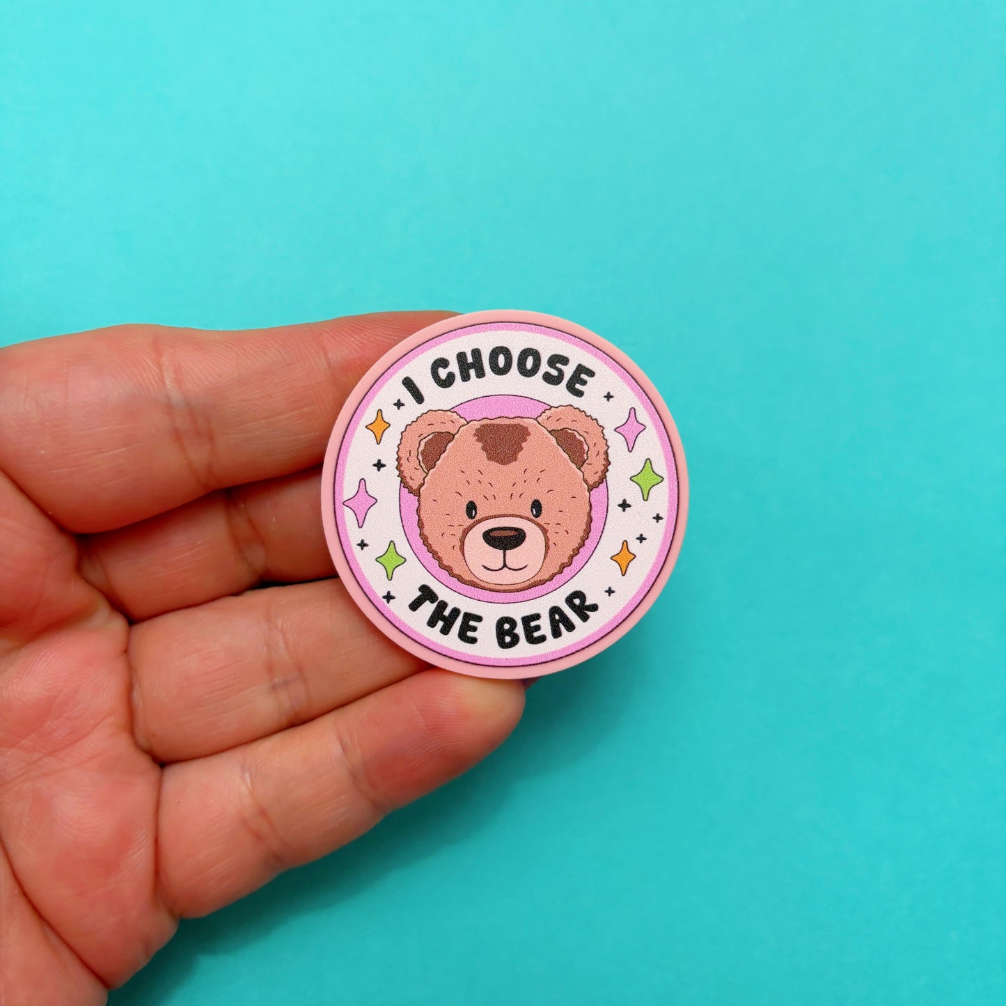 I Choose The Bear Pin