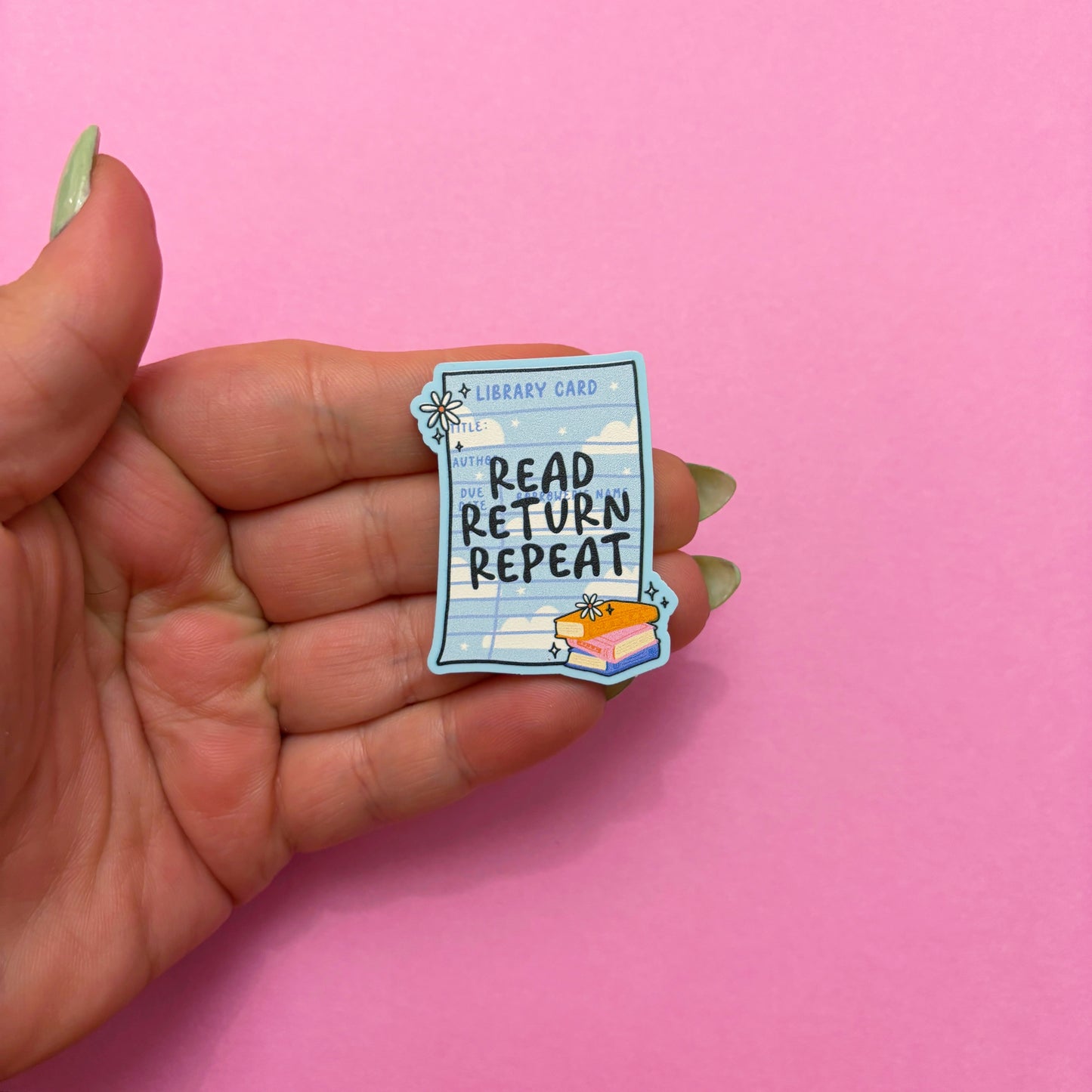 Read Return Repeat Pin