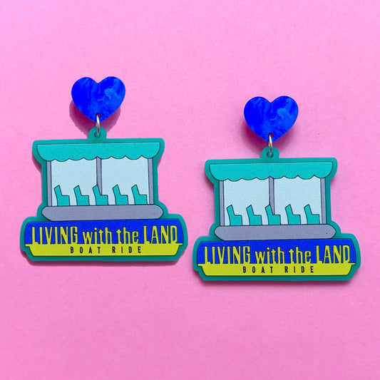 Land Living Drop Earrings