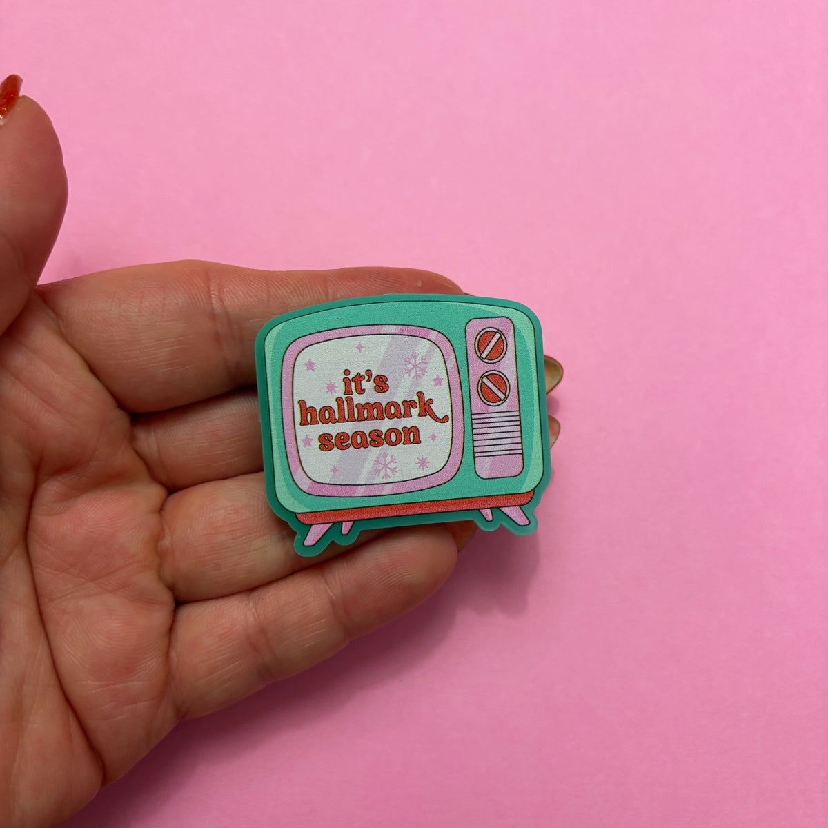 Hallmark Season TV Pin