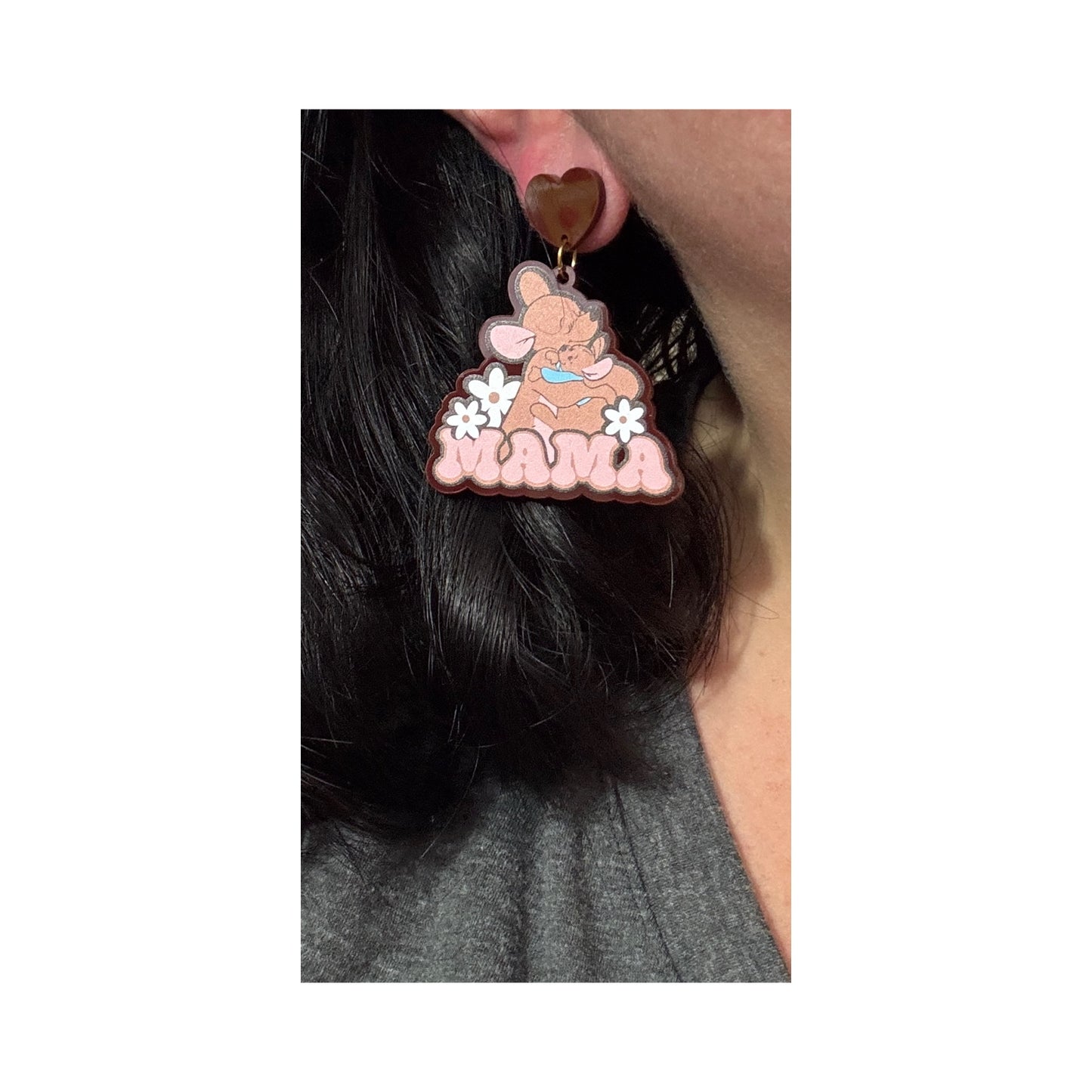 Kanga & Roo Drop Earrings