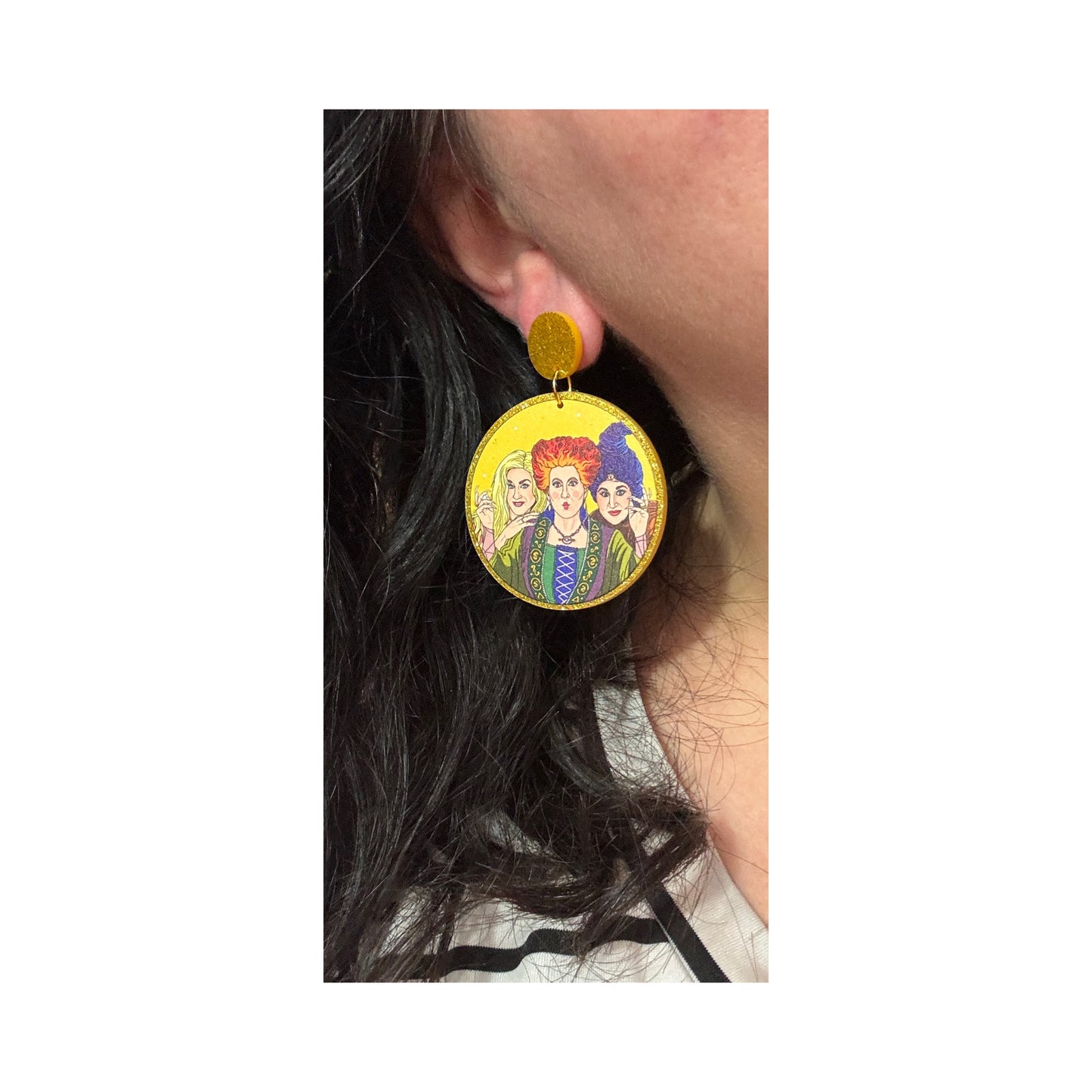 Sparkle Sistahs! Drop Earrings