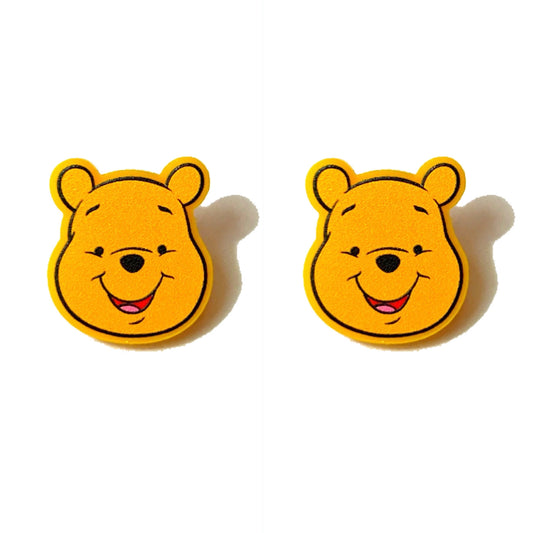 Pooh Post Earrings