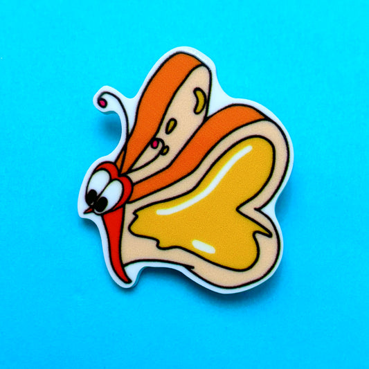 Bread & Butterfly Pin