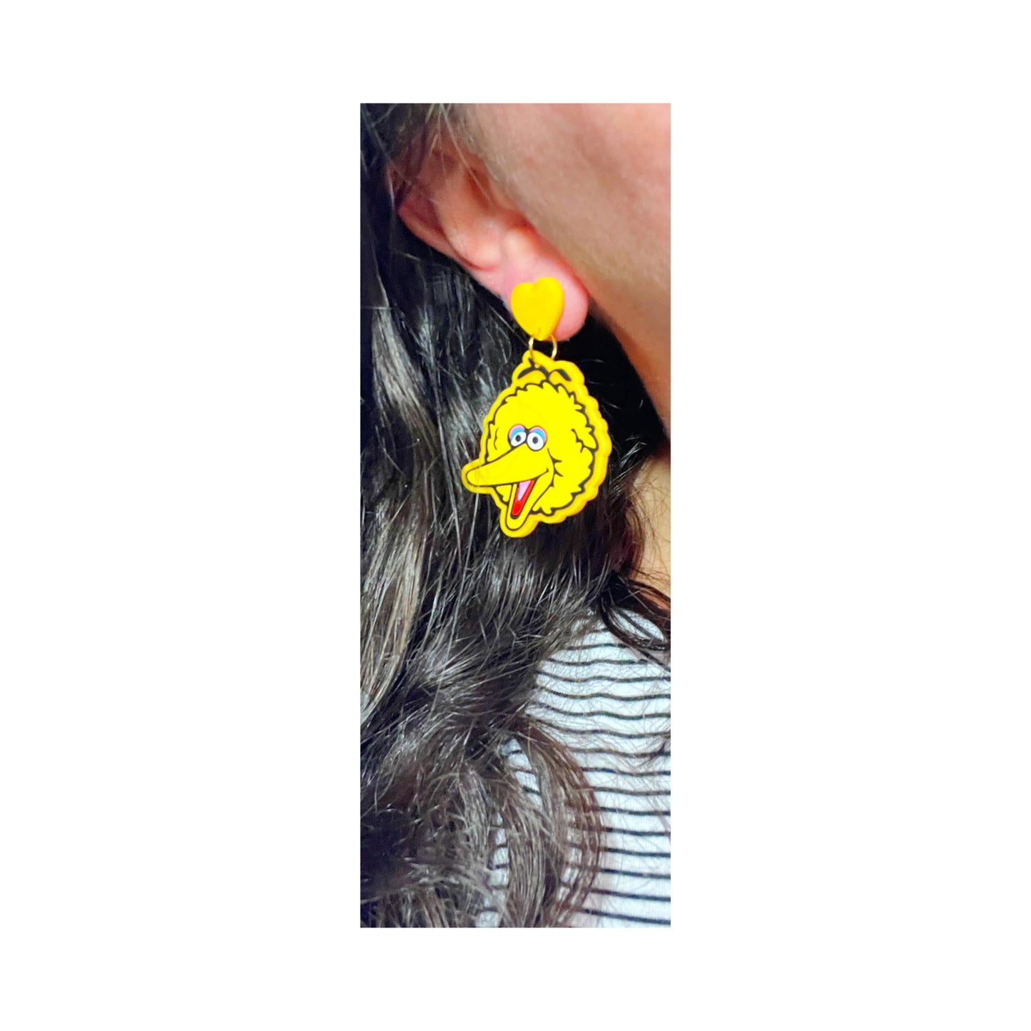 Big Bird Drop Earrings