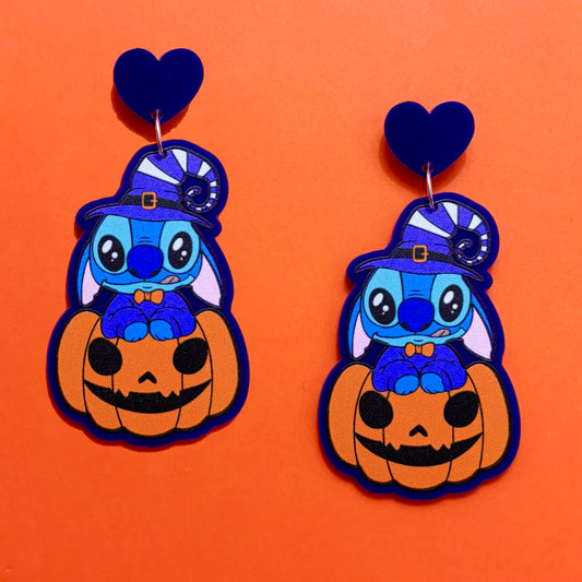 Witchy Stitch Drop Earrings