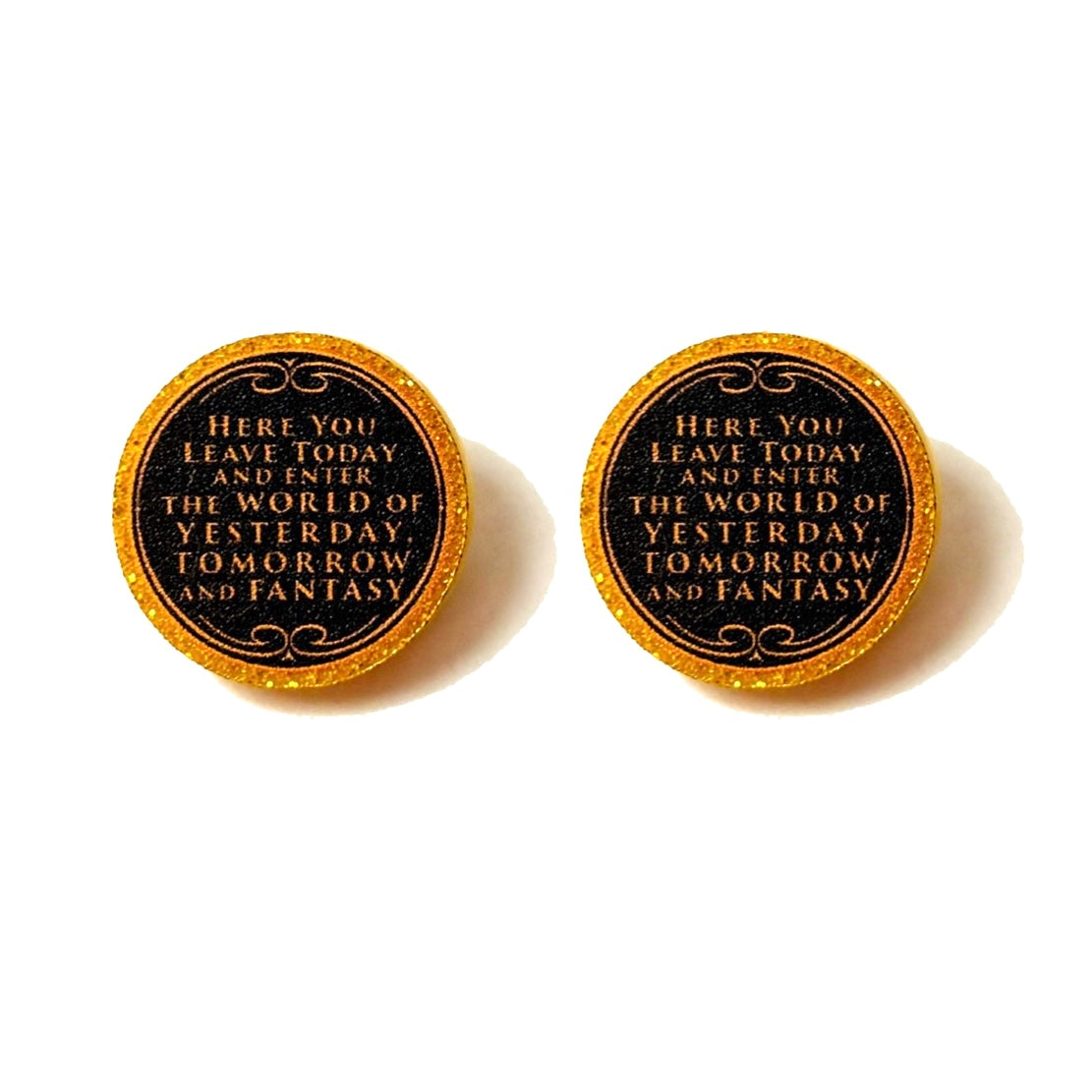 Park Welcome Sign Post Earrings