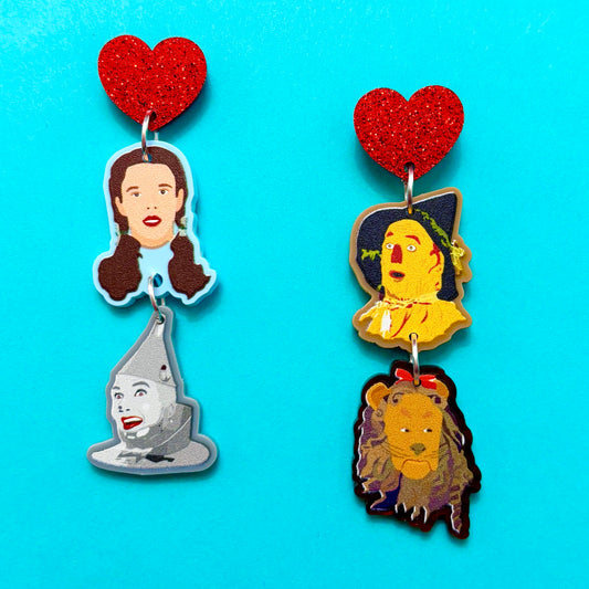 Oz Friends Tiered Drop Earrings
