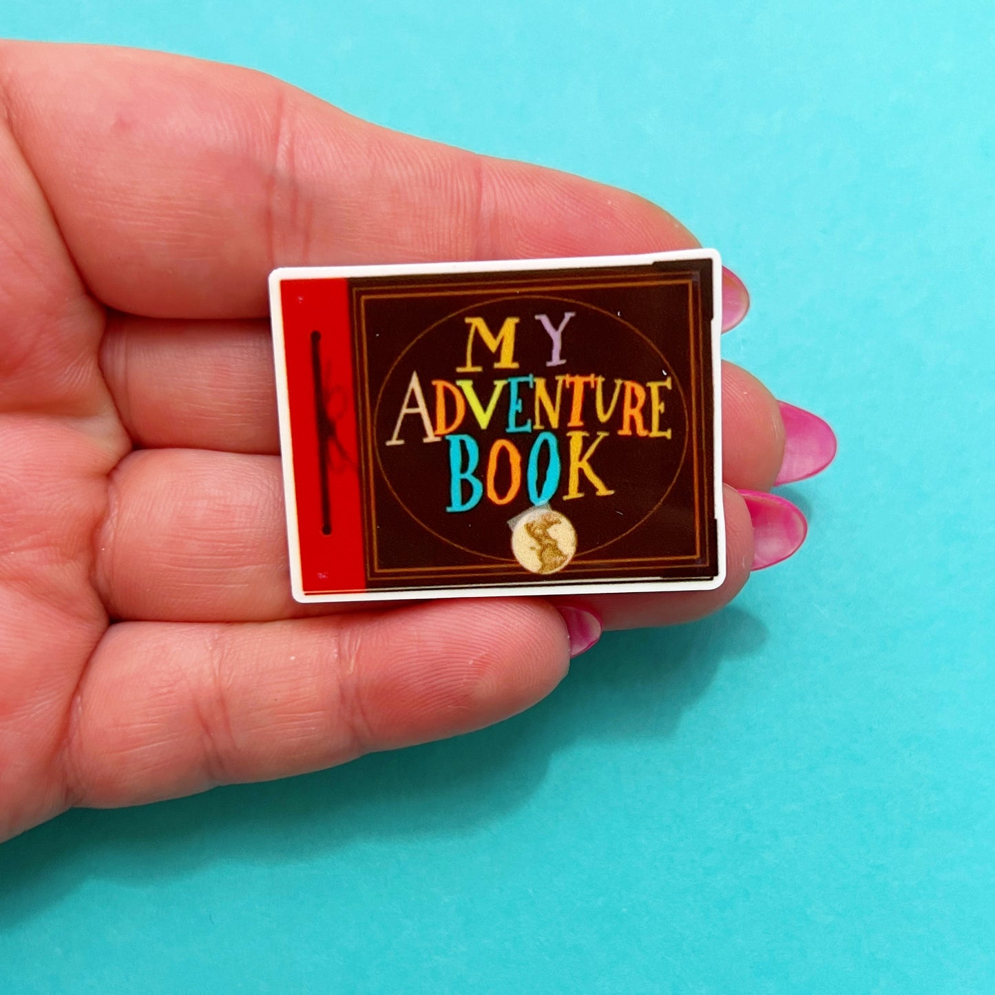 Adventure Book Pin Brooch