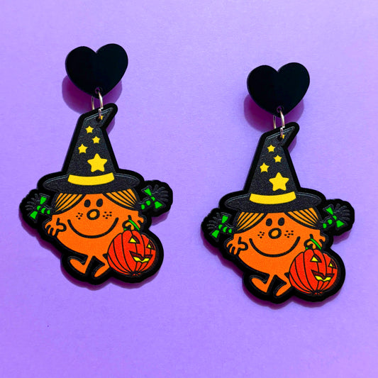 Little Miss Halloween Drop Earrings