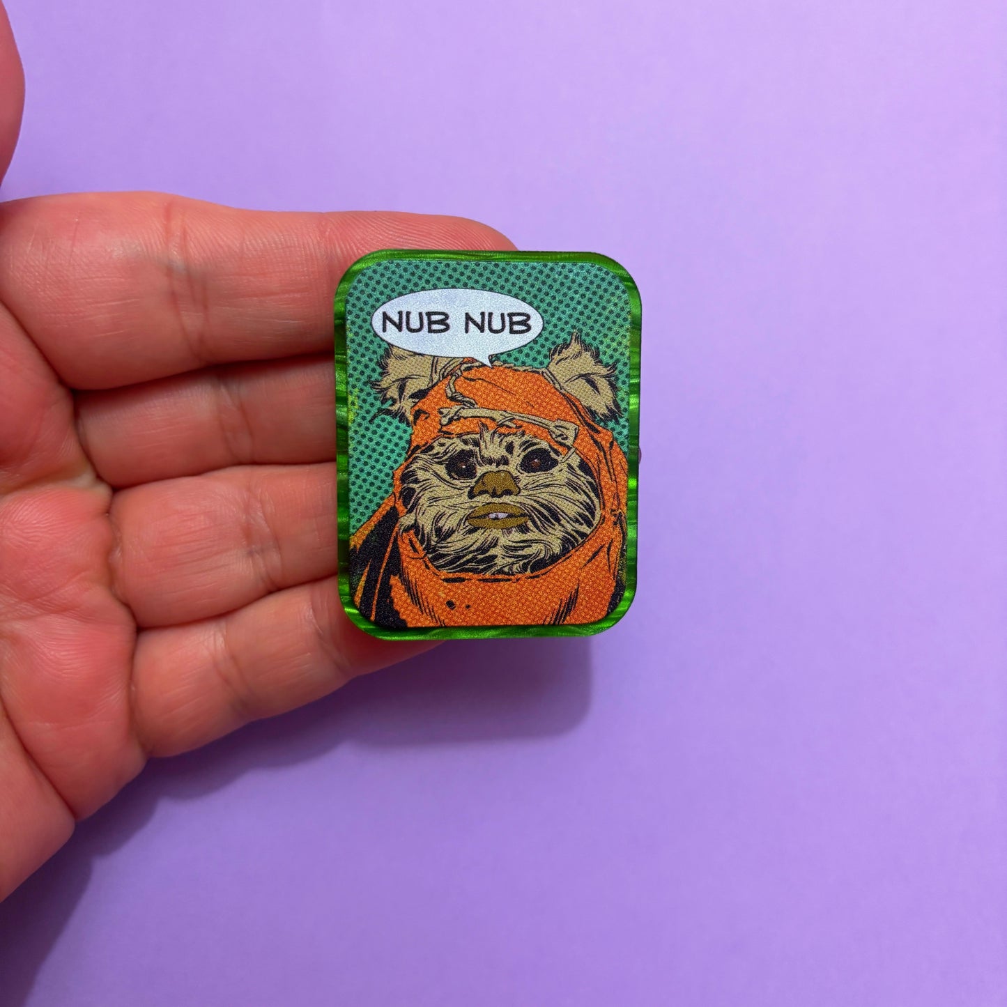 Nub Nub Cameo Pin