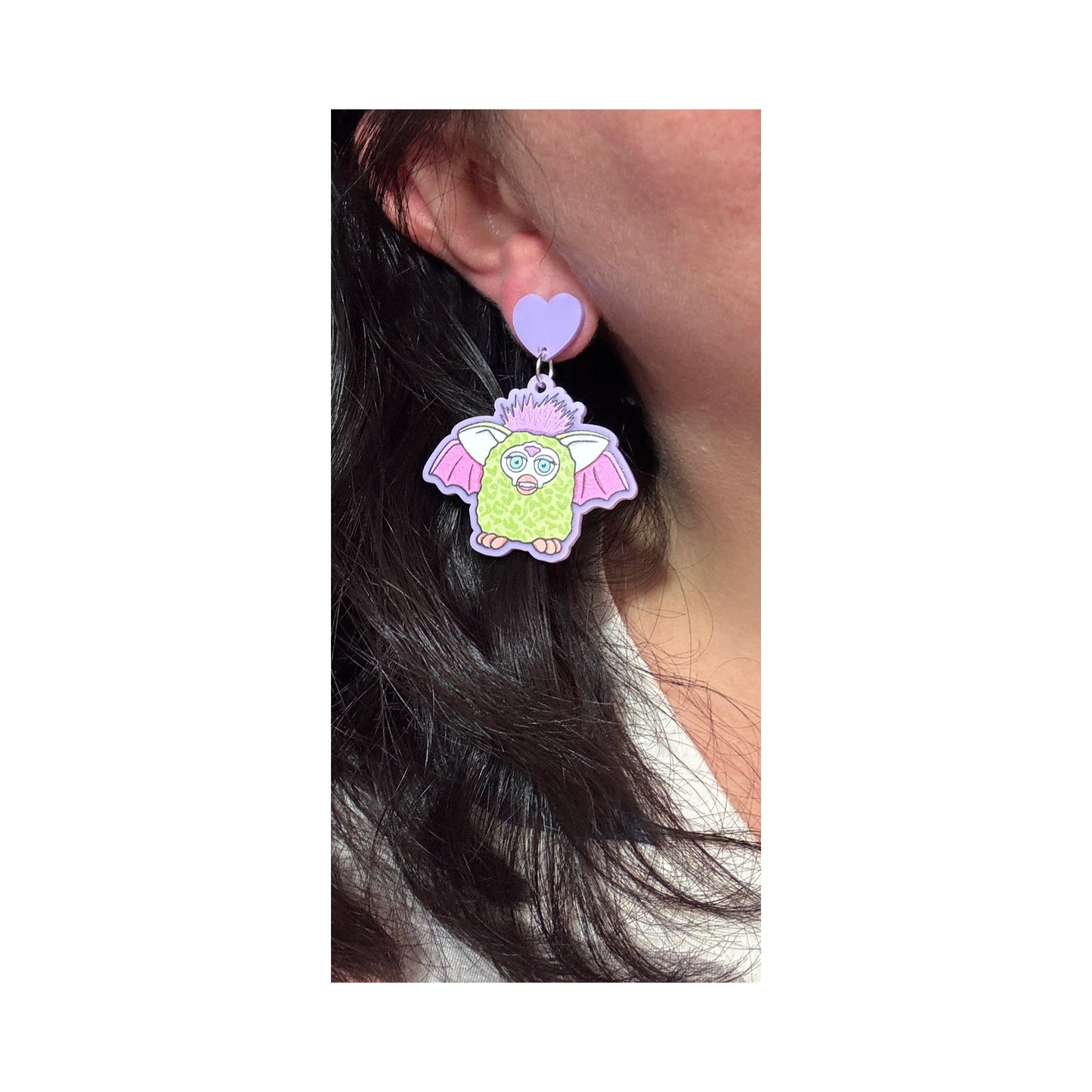 Spooky Furbaby Drop Earrings