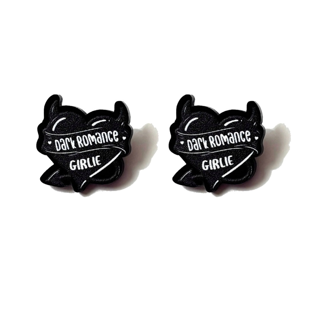 Dark Romance Girlie Post Earrings