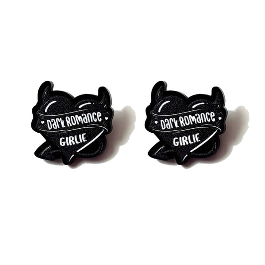 Dark Romance Girlie Post Earrings