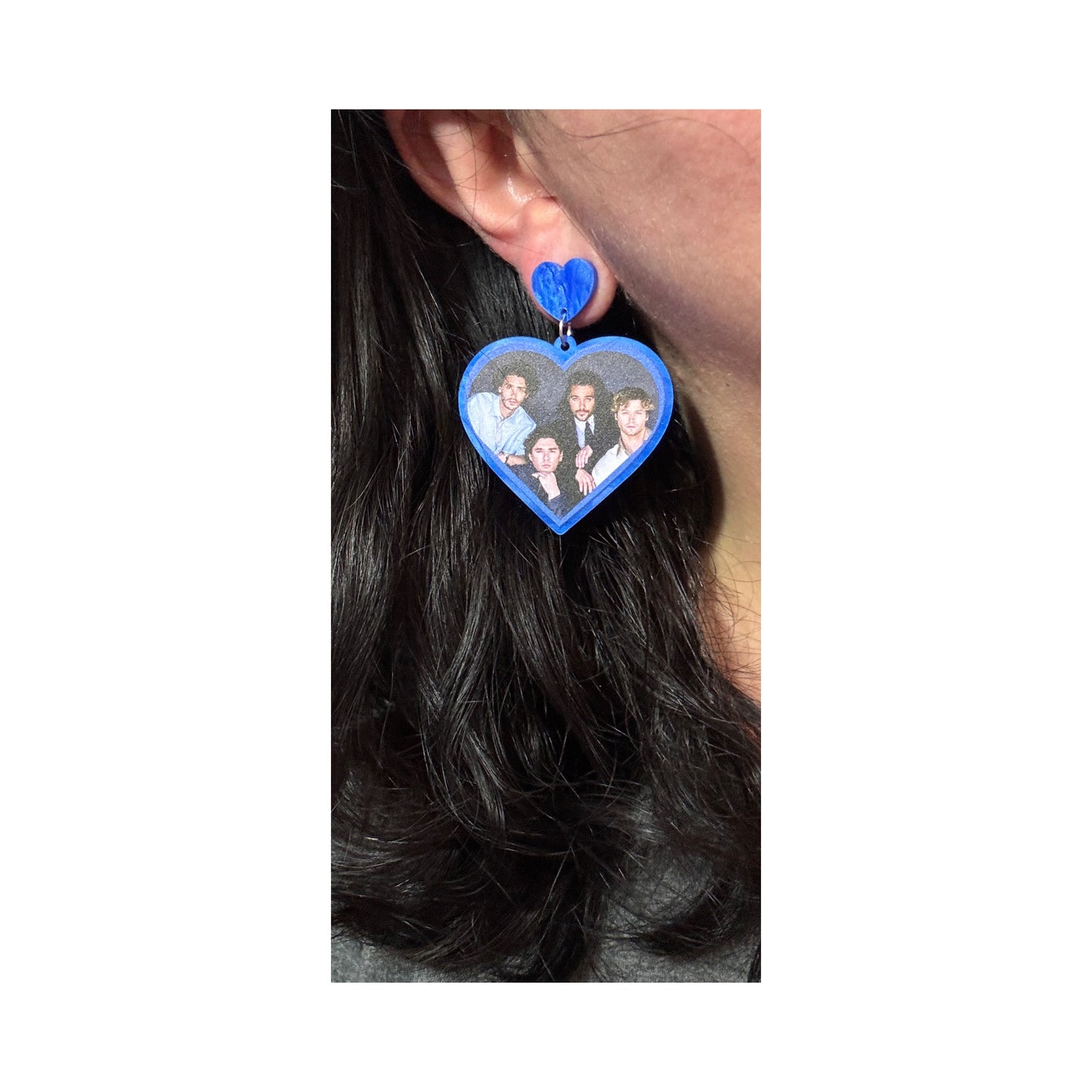 Briar Boys Heart Drop Earrings