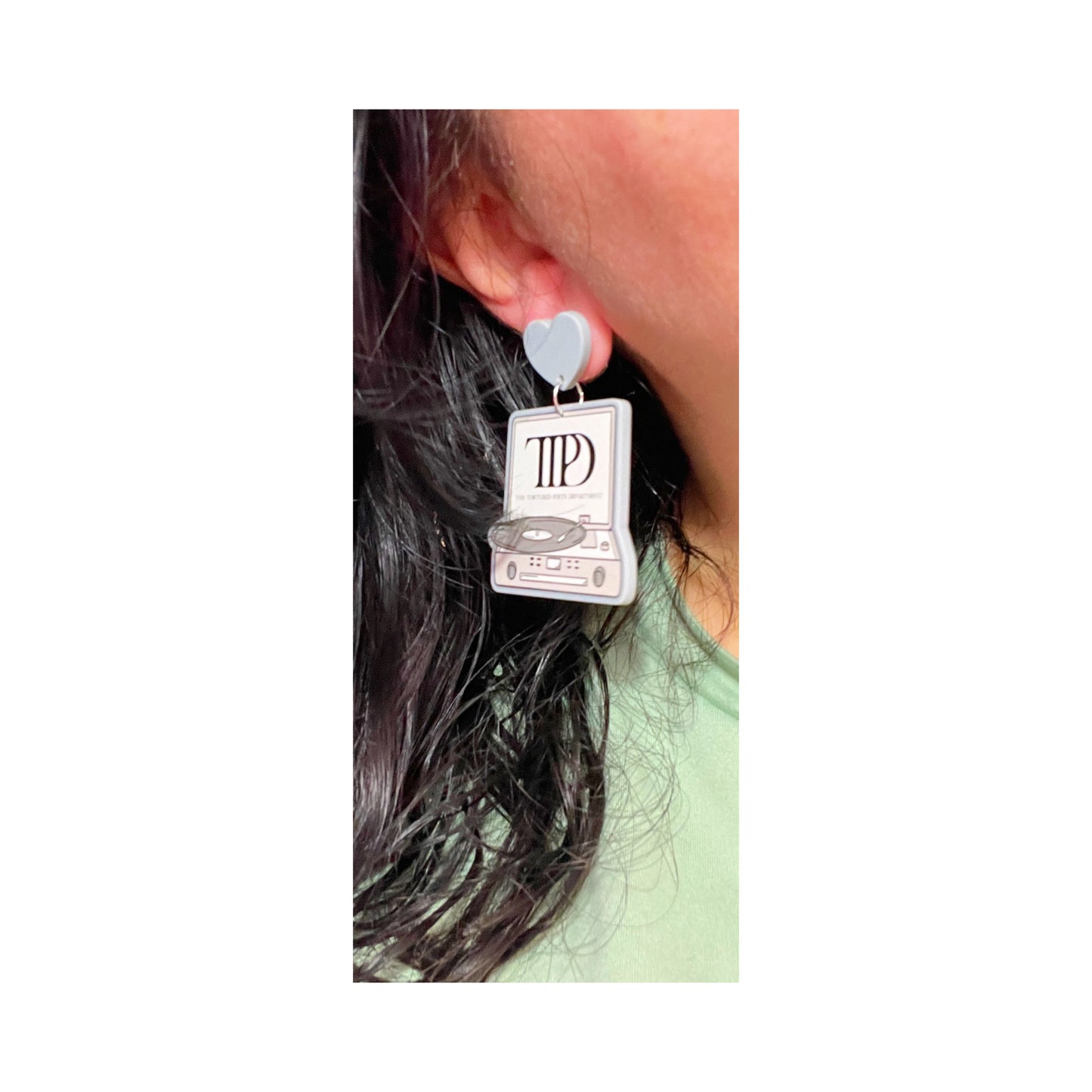 TTPD Record Player Drop Earrings