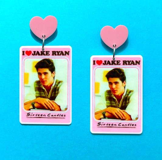 Jake Ryan Acrylic Drop Earrings
