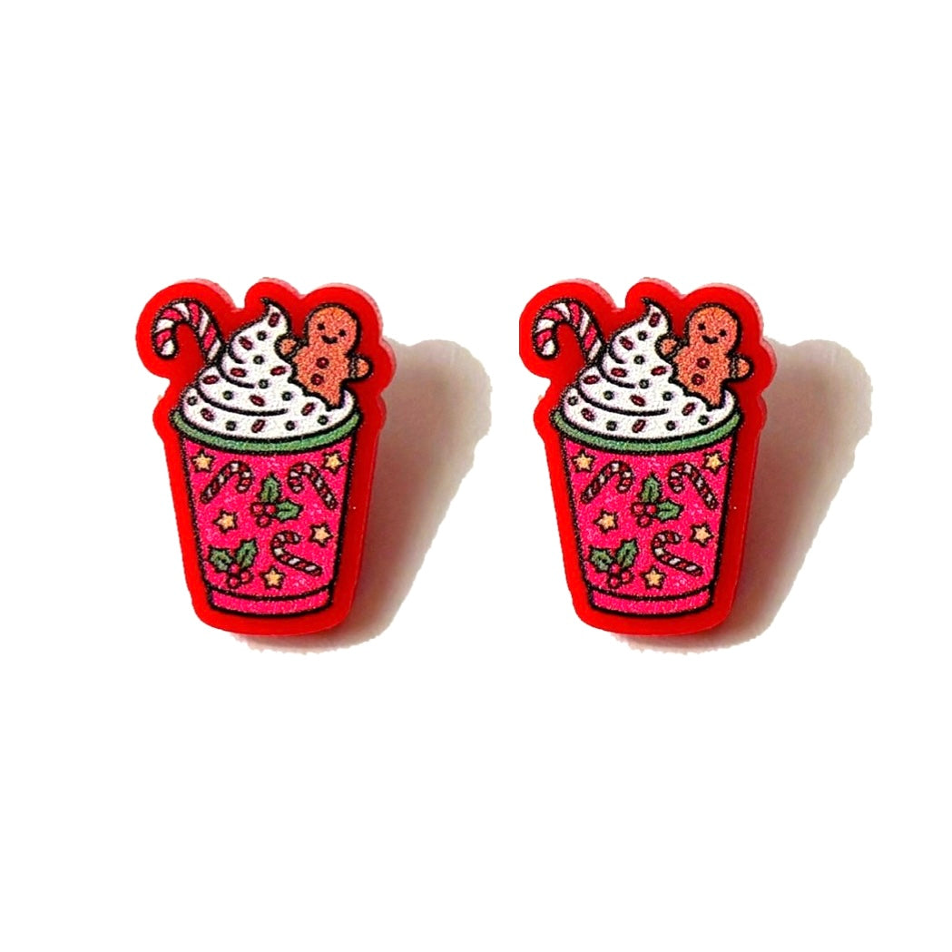Festive Frappe Post Earrings