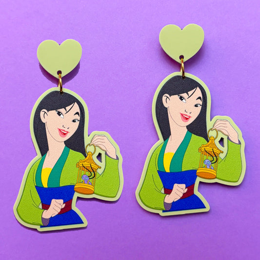 Warrior Princess Drop Earrings