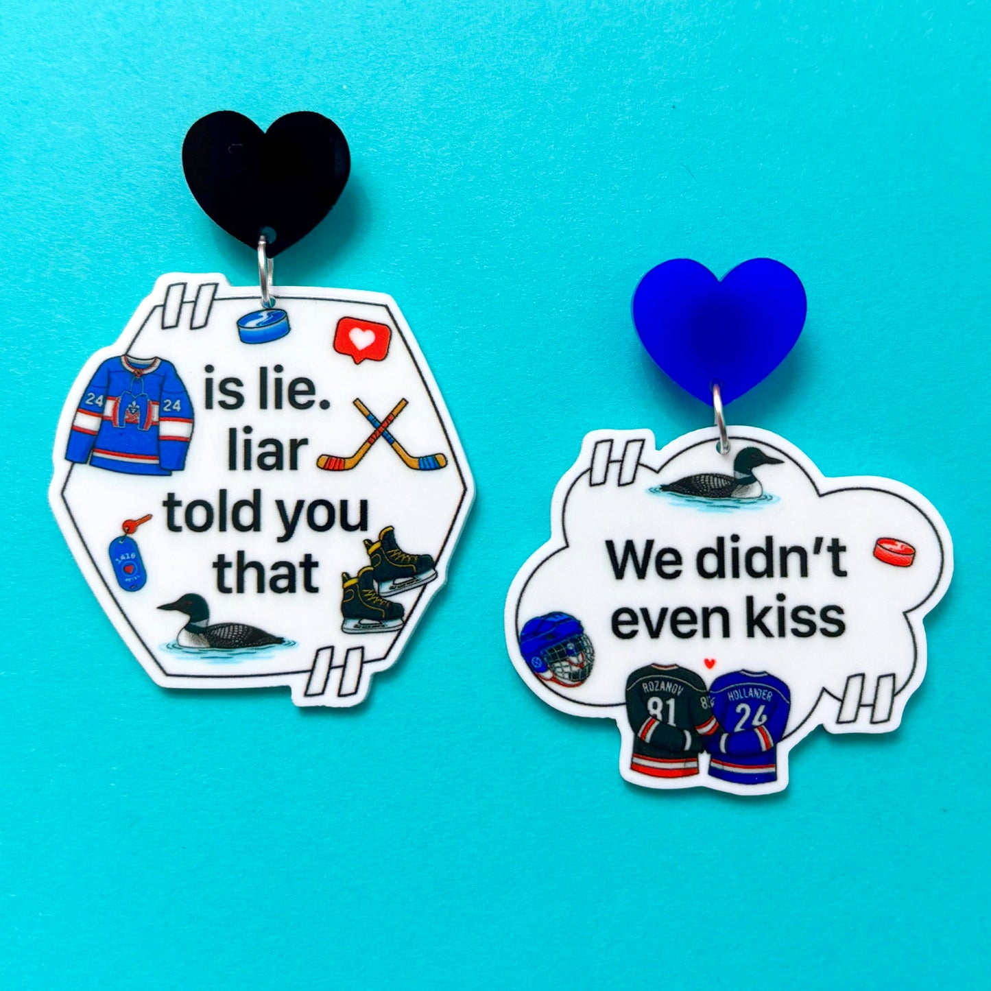 Is Lie/We Didn’t Even Kiss Drop Earrings