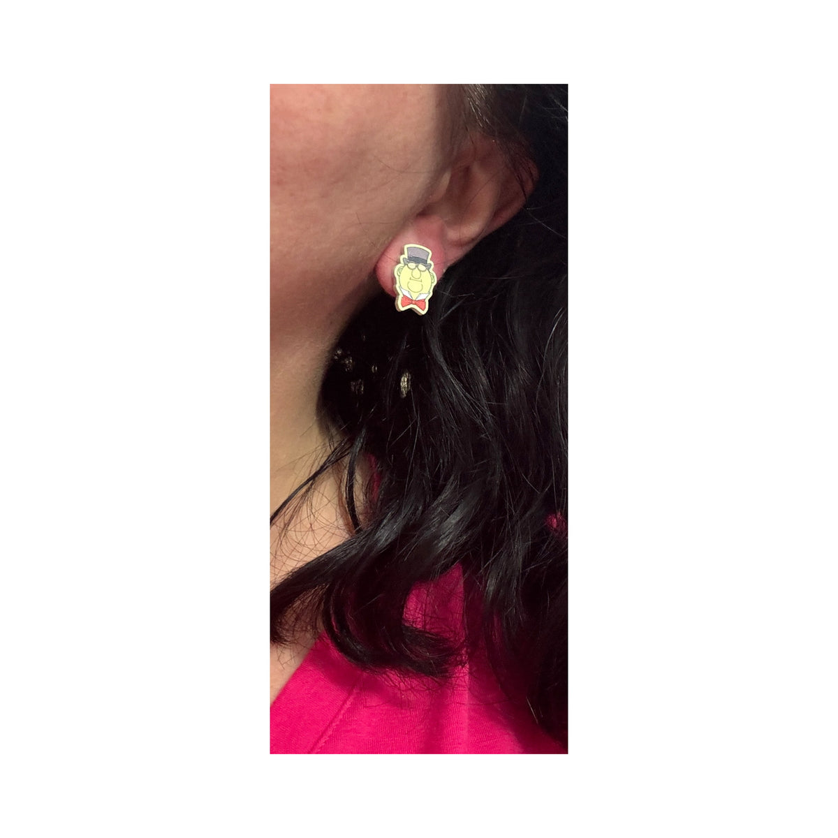 Christmas Bunsen Bros Post Earrings