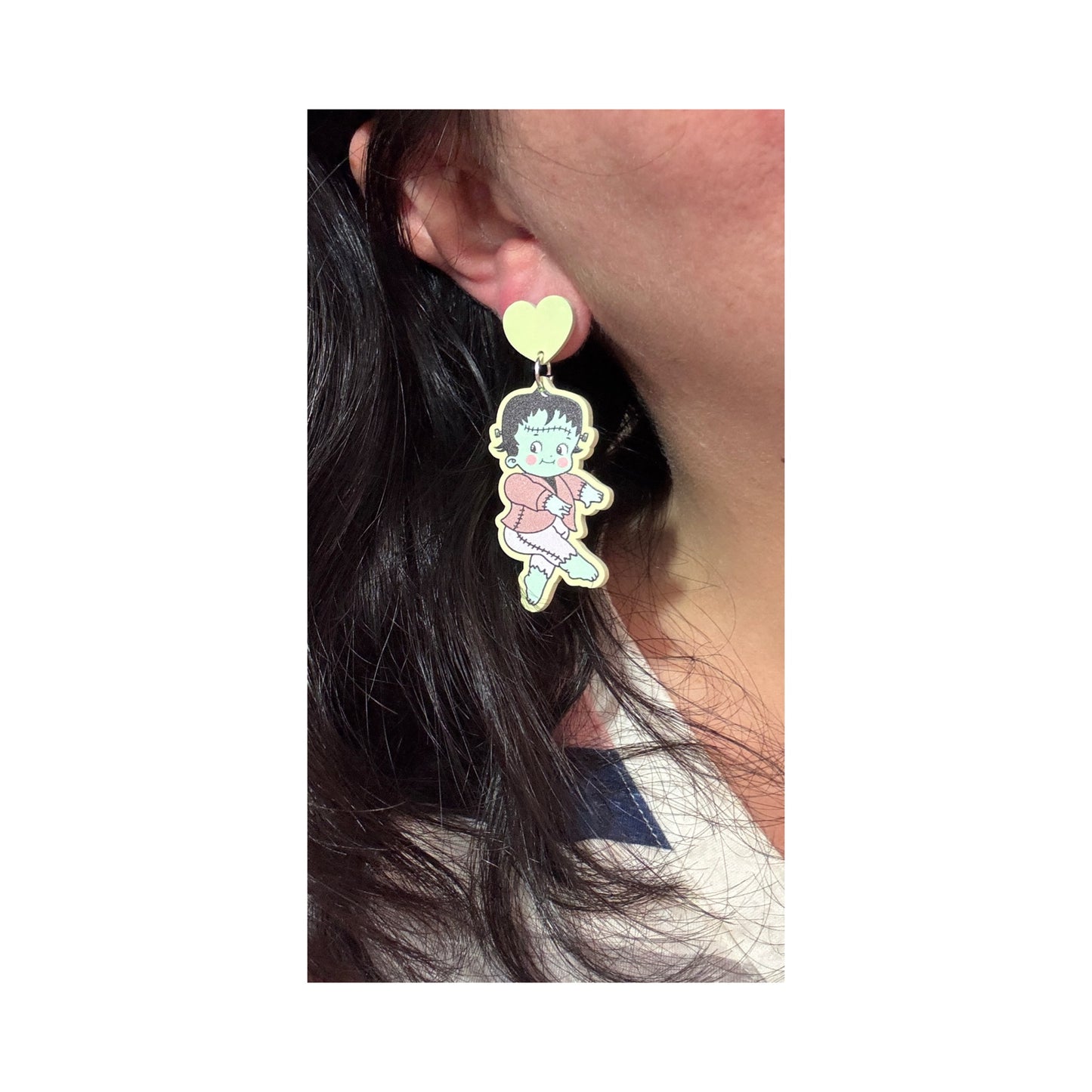 Franky & Bride Cutie Dolls Drop Earrings