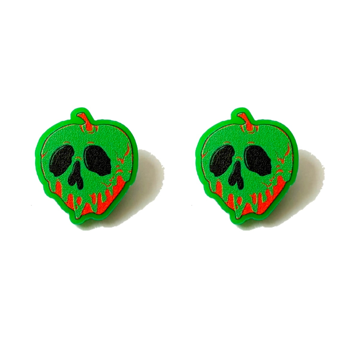 Poison Apple Post Earrings