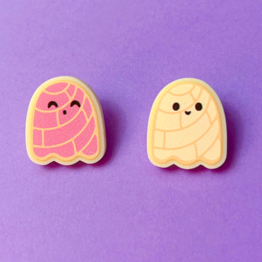 Concha Ghosties Post Earrings