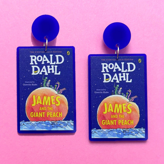 James & The Giant Peach Drop Earrings